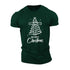 Men's Merry Christmas Cotton T-Shirt