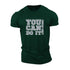 Men's You Can Do It Through Christ Cotton T-Shirt
