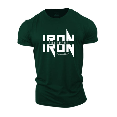 Men's Iron Sharpens Iron Cotton T-Shirt