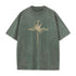 Unisex Cross Crown Washed T-Shirt