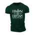 Men's Iron Sharpens Iron Cotton T-Shirt