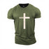 Men's Salvation Cross Cotton T-Shirt