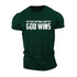 Men's God Wins Cotton T-Shirt