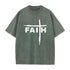 Unisex Faith Brush Stroke Washed T-Shirt