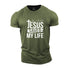 Men's Jesus Saved My Life Cotton T-Shirt