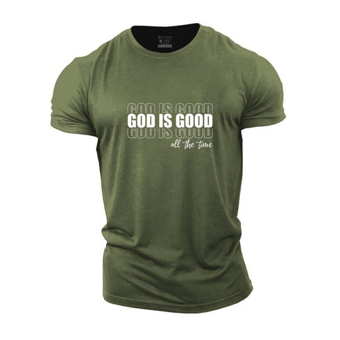 Men's God Is Good Cotton T-Shirt