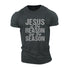 Men's Jesus Is The Reason For The Season Cotton T-Shirt