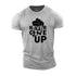 Men's Never Give Up Cotton T-Shirt