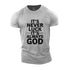 Men's It's Never Luck It's Always God Cotton T-Shirt