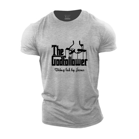 Men's Being Led By Jesus Cotton T-Shirt