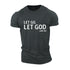 Men's Let God, Let Go Cotton T-Shirt