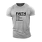 Men's Faith Meaning Cotton T-Shirt