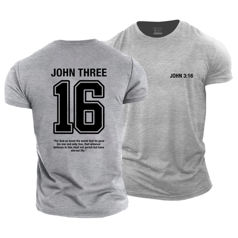 Men's JOHN 3:16 Cotton T-Shirt