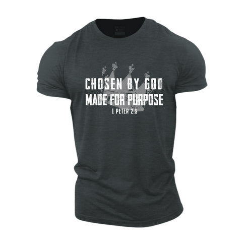 Unisex Chosen By God Made For Purpose Cotton T-Shirt
