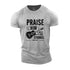 Men's Praise Him With The Strings Cotton T-Shirt