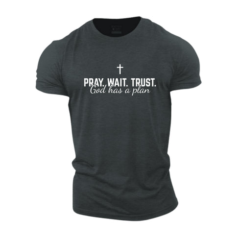 Men's God Has A Plan Cotton T-Shirt