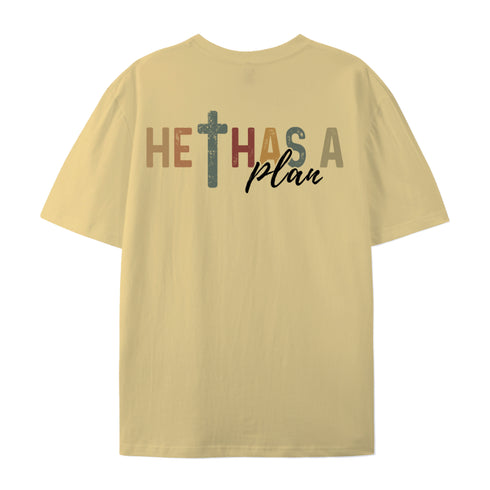 Unisex I Have A Purpose He Has A Plan Cotton T-Shirt