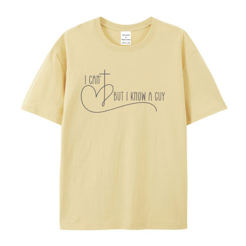 Unisex I Can't But I Know A Guy Cotton T-Shirt