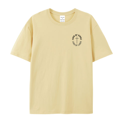Men's King Of Kings Lord Of Lords Cotton T-Shirt