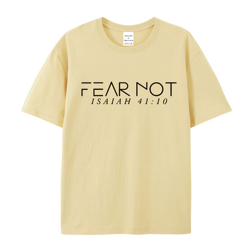 Men's Fear Not Cotton T-Shirt