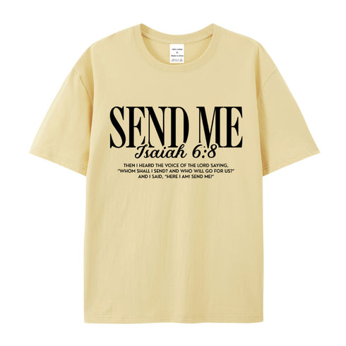 Unisex Send Me Cotton T-Shirt