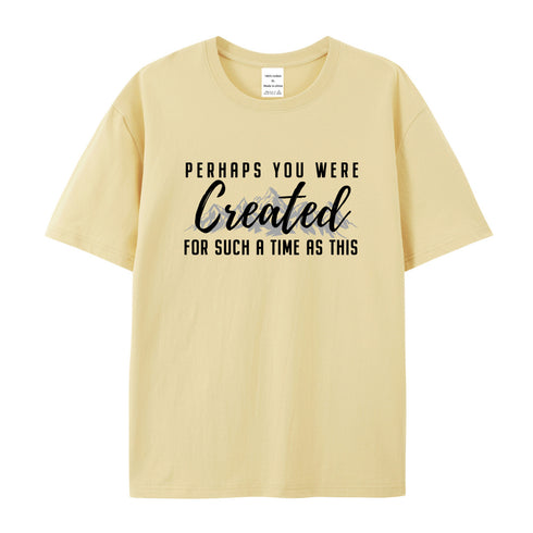 Unisex Created Cotton T-Shirt