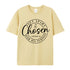 Unisex Set Apart And Chosen For His Purpose Cotton T-Shirt