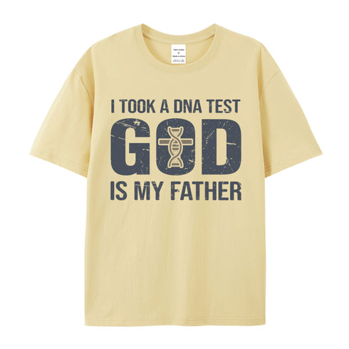 Unisex God Is My Father Cotton T-Shirt