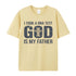 Unisex God Is My Father Cotton T-Shirt