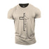 Men's Jesus Cross Cotton T-Shirt