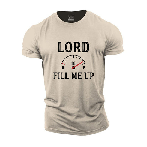 Men's Lord Fill Me Up Cotton T-Shirt