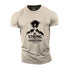 Men's Be Strong And Couragous Cotton T-Shirt