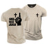 Men's One Way Jesus Cotton T-Shirt