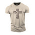 Men's Jesus And Lion Cotton T-Shirt