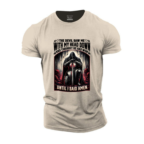 Men's AMEN Cotton T-Shirt