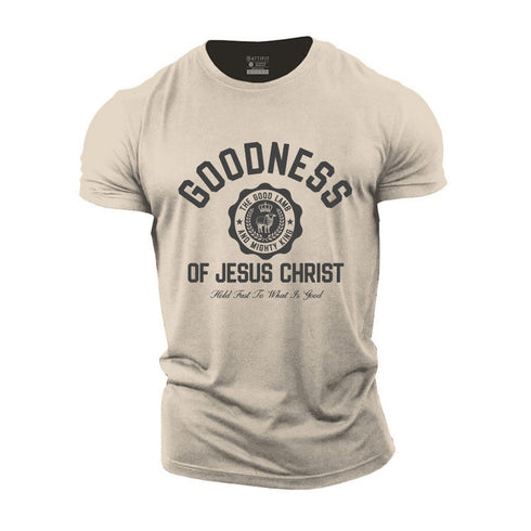 Men's Goodness Of Jesus Christ Cotton T-Shirt