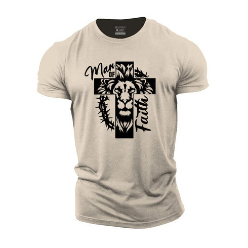 Men's Man Of God Cotton T-Shirt