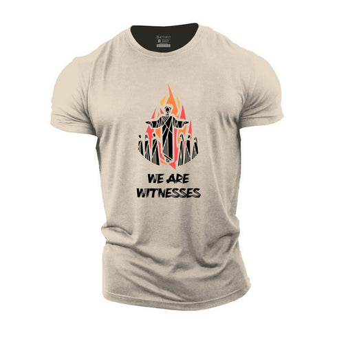 Men's We Are Witnesses Cotton T-Shirt