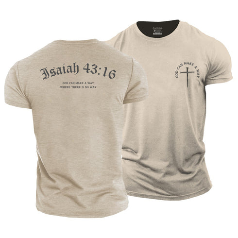 Men's God can make a way Cotton T-Shirt