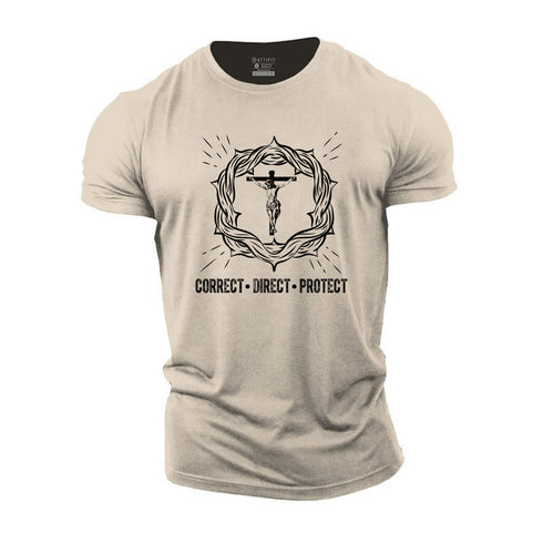 Men's CORRECT DIRECT PROTECT Cotton T-Shirt