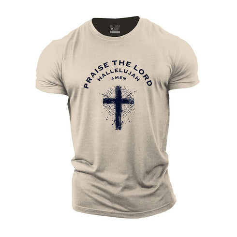 Men's Praise The Lord Cotton T-Shirt
