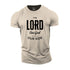 Men's The Lord Our God Is On Our Side Cotton T-Shirt