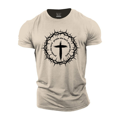 Men's Praise The Lord Cotton T-Shirt