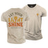 Men's Let Your Light Shine Cotton T-Shirt