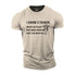 Men's I Know 3 Things Cotton T-Shirt