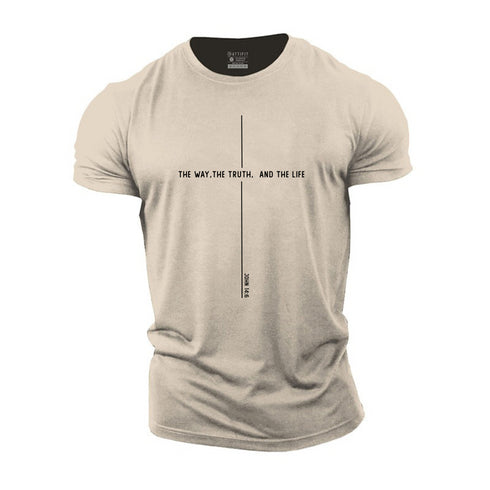 Men's The Way The Truth And The Life Cotton T-Shirt