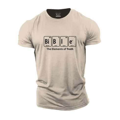 Men's Bible Cotton T-Shirt
