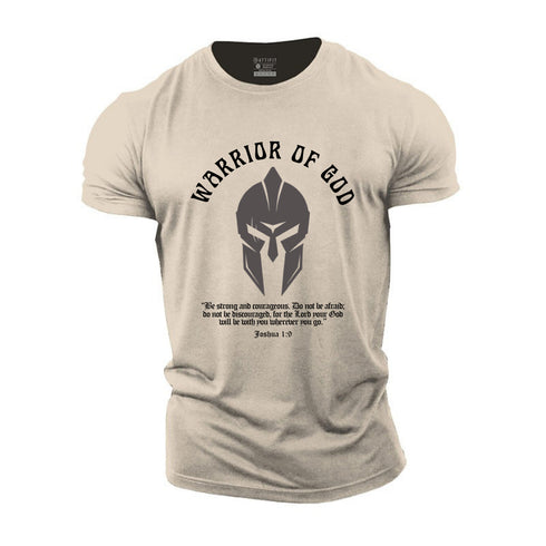 Men's Warrior Of God Cotton T-Shirt