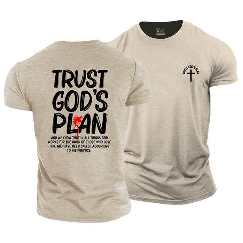 Men's Trust God's Plan Cotton T-Shirt