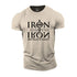 Men's Iron Sharpens Iron Cotton T-Shirt